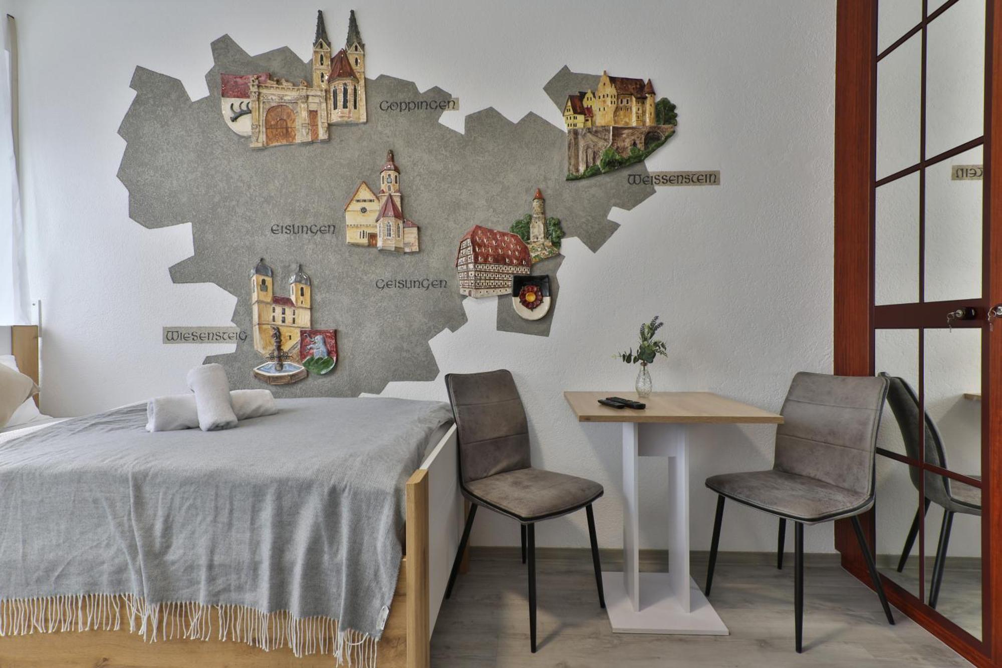 Moderne Ferienwohnungen - Service Wie Im Hotel Göppingen Dış mekan fotoğraf